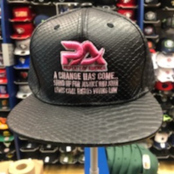 The Late Congressman John Lewis "Voting Rights Law" Skin Hat - Picture 1 of 1